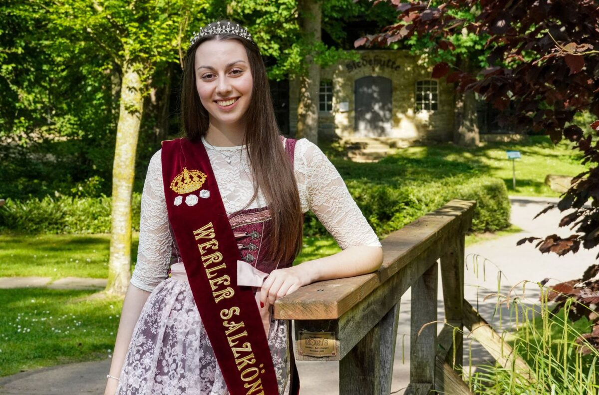 Salzkoenigin-Victoria-Eifler Salzkönigin Victoria Eifler. Foto: Nitsche